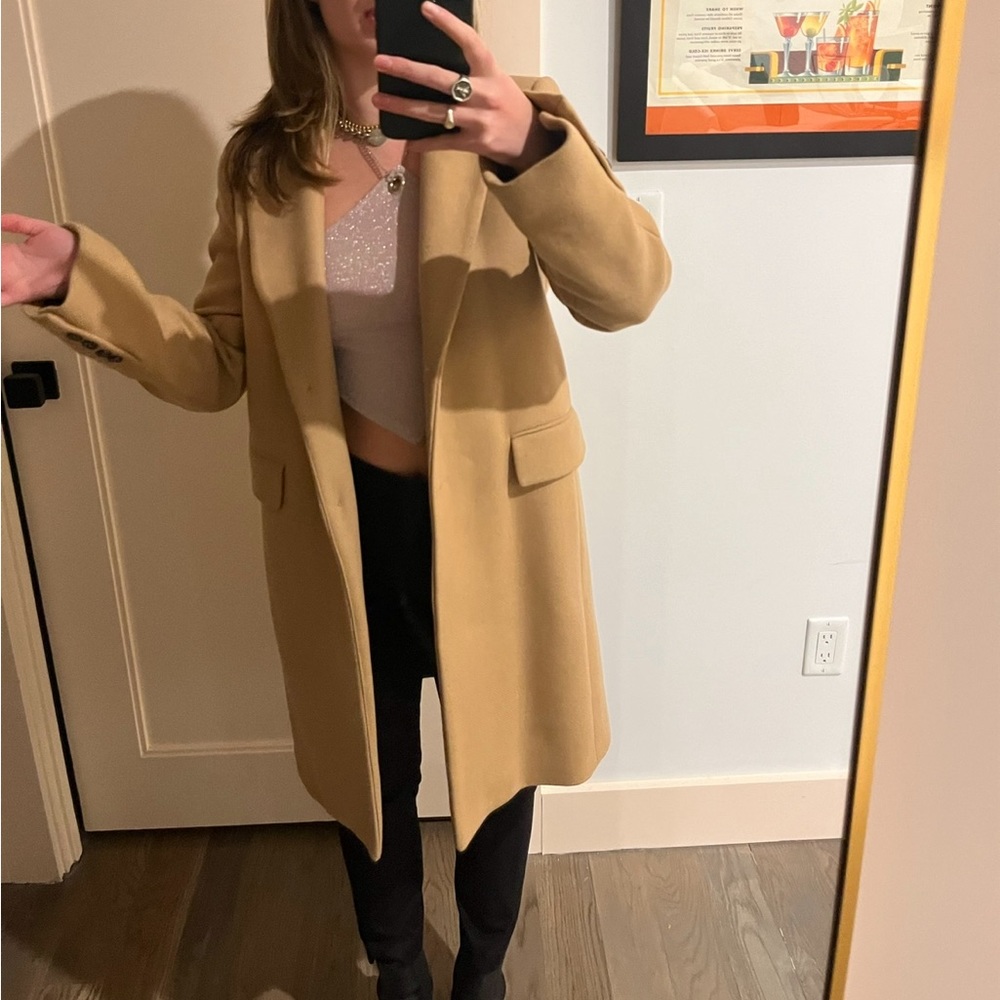 ZARA MANTECO WOOL COAT